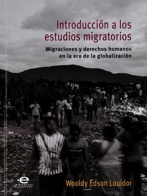 cover image of Introducción a los estudios migratorios